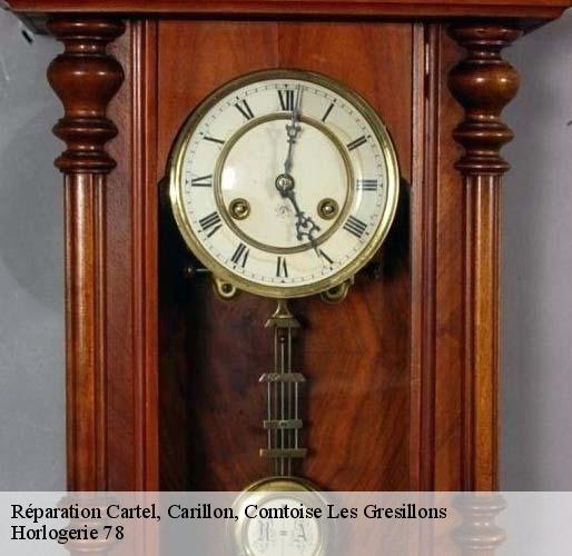 Réparation Cartel, Carillon, Comtoise les-gresillons-78955 Horlogerie 78